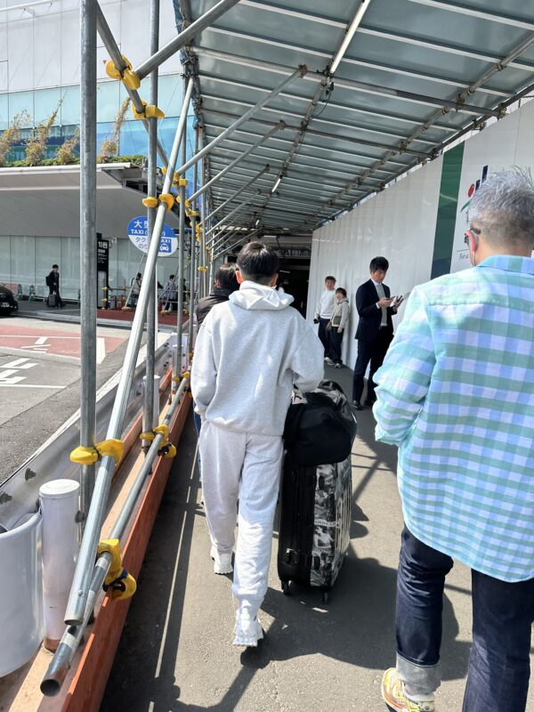 福岡空港の様子